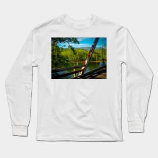 Dead Bridge Over A New River Long Sleeve T-Shirt